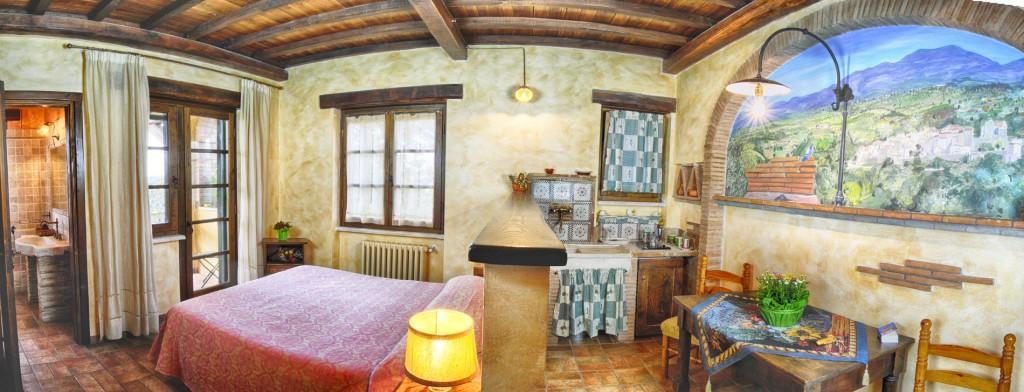 La Vecchia Quercia Bed & Breakfast Selci  Exterior foto